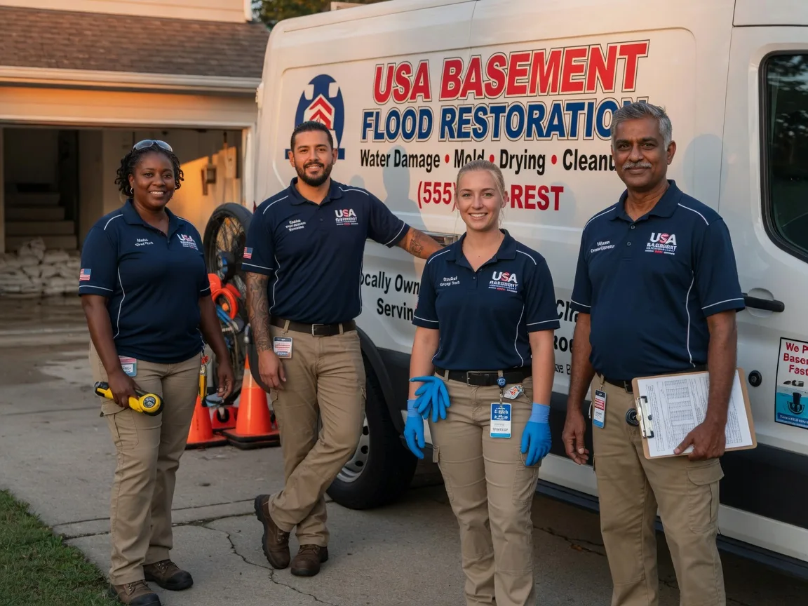 Basement Flood Cleanup company in Cumberland Center, ME
